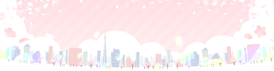 Townscape Spring_en_skyline wide © toyotoyo