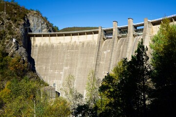 Hydroelectric dam in the Pyrenees