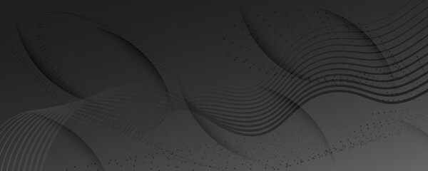 Gray Digital Background. Fluid 3d Concept. Color 
