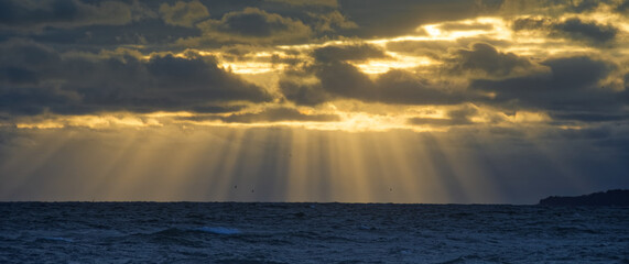 Sonnenaufgang an der Ostsee bei Damp