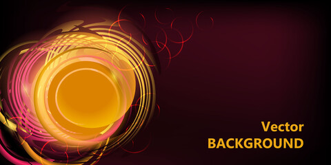 Vector abstract background