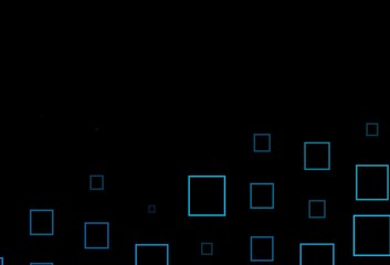 Dark BLUE vector backdrop with rhombus.