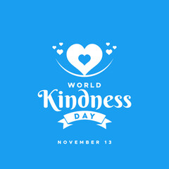 Fototapeta na wymiar World Kindness Day Vector Design Illustration For Banner and Background