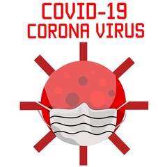 hand holding a red and white shield