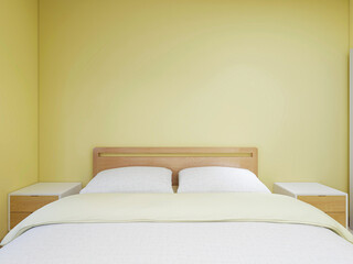The cloakroom in the clean and tidy bedroom has beds, dressing tables, etc,