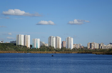 Obraz premium landscape of a utopian city