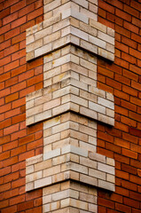 Abstract Architecture. Brick Wall