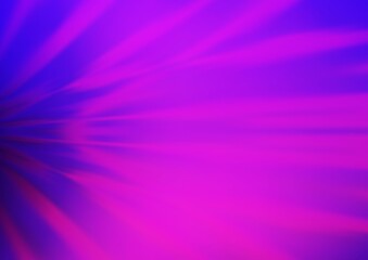 Light Pink, Blue vector blurred shine abstract background.