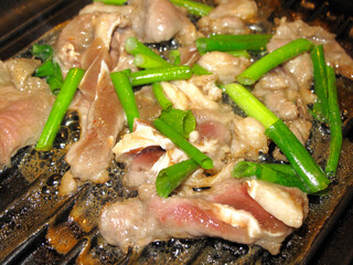 ジンギスカン焼き