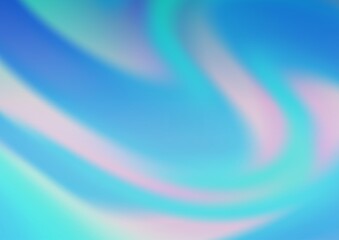 Light BLUE vector abstract bokeh pattern.