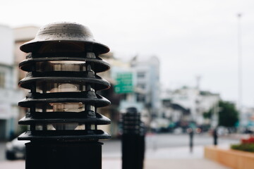 Street lamp in the park