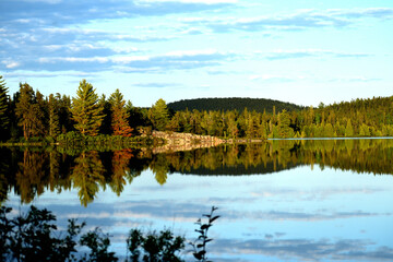 lake in autumn