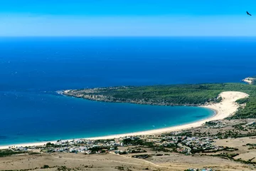 Foto auf Acrylglas Strand Bolonia, Tarifa, Spanien Bucht und Strand von Bolonia, Provinz Cadiz, Andalusien, Spanien