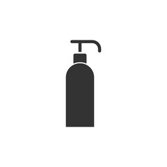 Lotion bottle icon. Liquid soap symbol modern, simple, vector, icon for website design, mobile app, ui. Vector Illustration