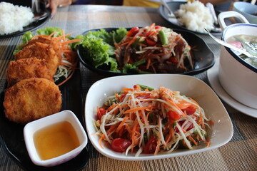 thai style spicy salad