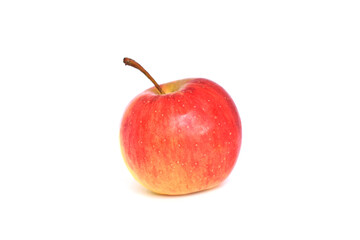 red apple isolated on white