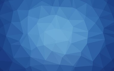 Light BLUE vector blurry triangle texture.