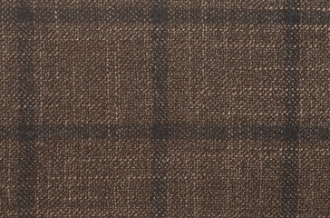light and dark brown fabric texture background macro
