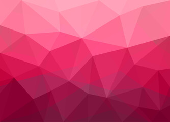 Abstract pink geometric vector background, can be used for cover design, poster, advertising