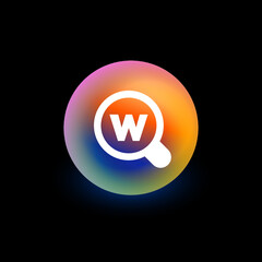 Search Word - App Button