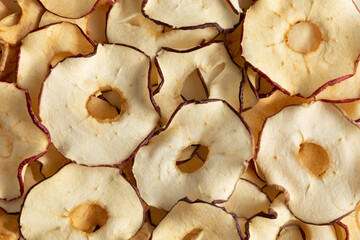 Fruit chips from apples.
