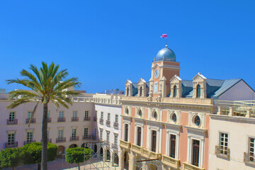 Fototapeta na wymiar Plaza de la Constitución de Almería, España