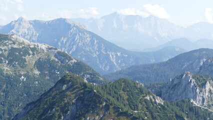 Aussicht vom Brandnerschrofen