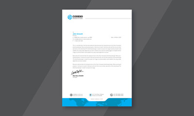 Elegant Creative & Professional Letterhead Template