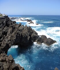 Lavaküste bei Port de Moniz, Madeira