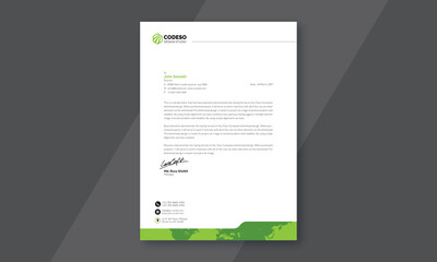 Vector Letterhead Template