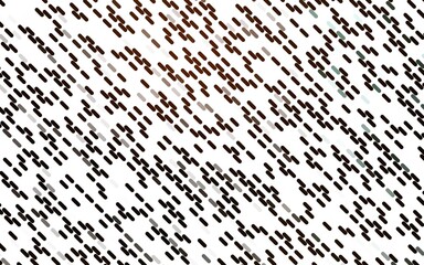 Fototapeta premium Light Orange vector backdrop with long lines.