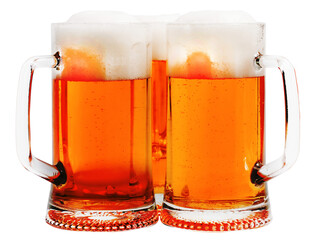 glasses of beer