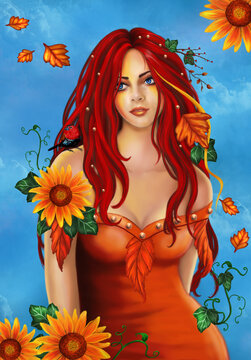 herbstlich Orange