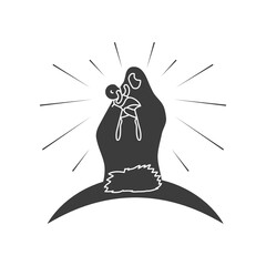 nativity, holy mary with baby jesus, traditional celebration religious