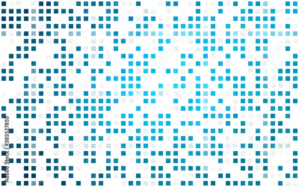 Poster light blue vector seamless texture in rectangular style.