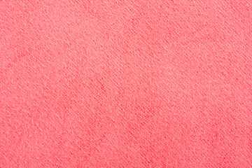 pink microfiber towel