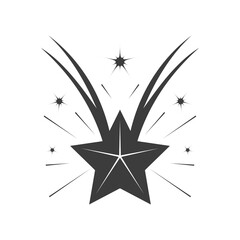 star decoration ornament template silhouette