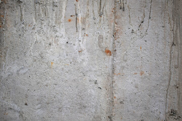 Texture of old gray concrete wall for background