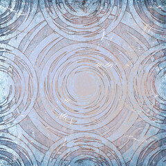 Fototapeta premium circles on the wall