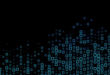 Dark BLUE vector texture in rectangular style.