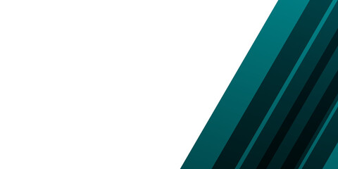 Green white abstract presentation background with business corporate concept and copy space