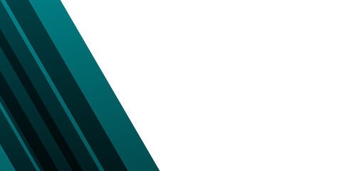 Green white abstract presentation background with geometric elements