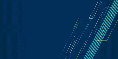 Modern colorful blue green white abstract presentation background with business corporate concept