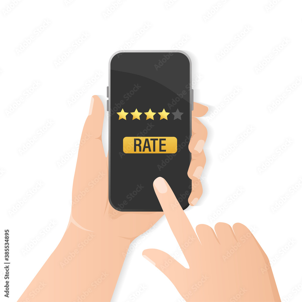 Poster icon for concept design. flat rate smartphone for mobile device design. mobile device concept. vecto