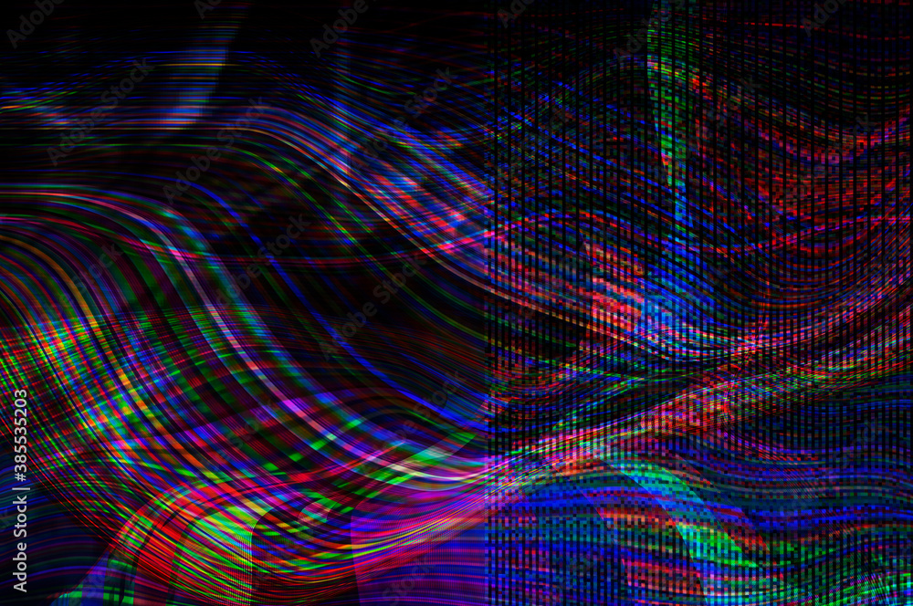 Poster abstract digital wave pattern / abstract minimalistic background of a digital wave pattern.