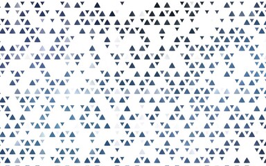 Light BLUE vector cover in polygonal style.