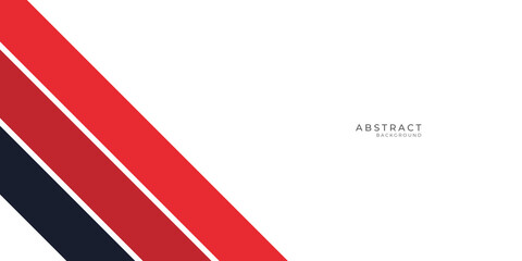 Red white and blue abstract background vector with blank space for text