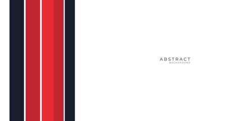 Modern blue red black abstract presentation background on white background for business corporate concept and rectangle bar