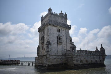 Torre de Belén cerca de Lisboa, Portugal