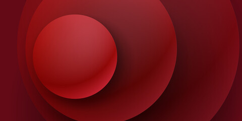 Abstract technology geometric red color shiny motion background